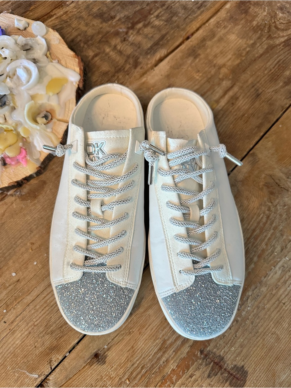 DKNY slip on sneakers